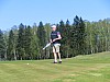 2018-04-20 Sand Valley Golf Resort, hål 5, Leif Lagerholm med glödhet putter